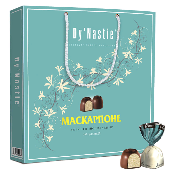 №3 Династия Сумка 170г Конфеты "Маскапроне" в Алатыре